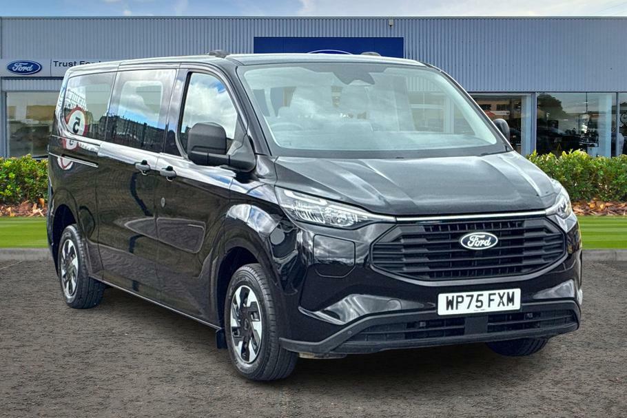 Ford Transit Custom 340 Trend L2 Lwb 9 Seat Kombi Fwd 2.5 Phev 23 Black