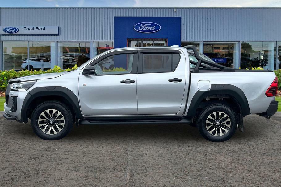 Toyota HILUX Gr Sport 2.8 D-4d Euro 6 204Ps 4X4 Double Cab Silver #5