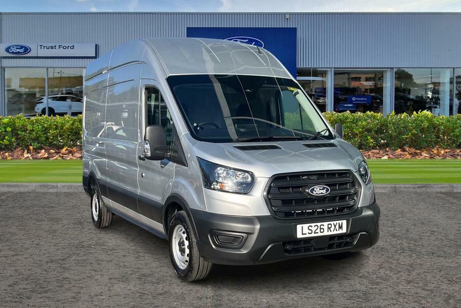 Ford Transit Custom 350 Leader L3 H3 Lwb High Roof Fwd 2.0 Ecoblue 130 Silver