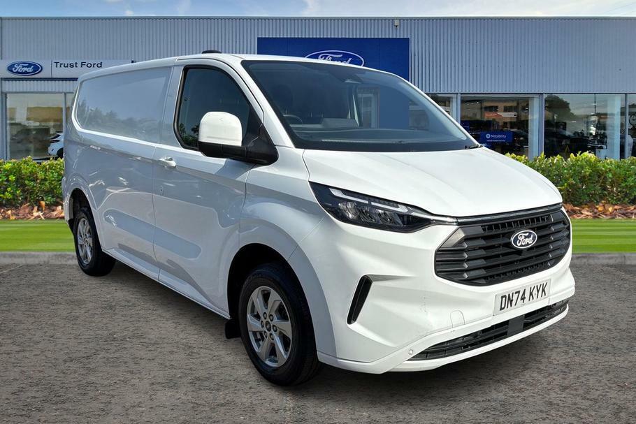Ford Transit Custom 300 Limited L1 Swb Fwd 2.0 Ecoblue 136Ps Low Roof White