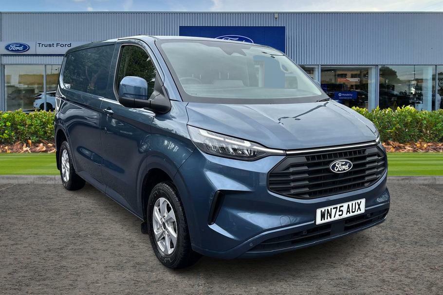Ford Transit Custom 280 Limited L1 Swb Fwd 2.0 Ecoblue 136Ps Low Blue
