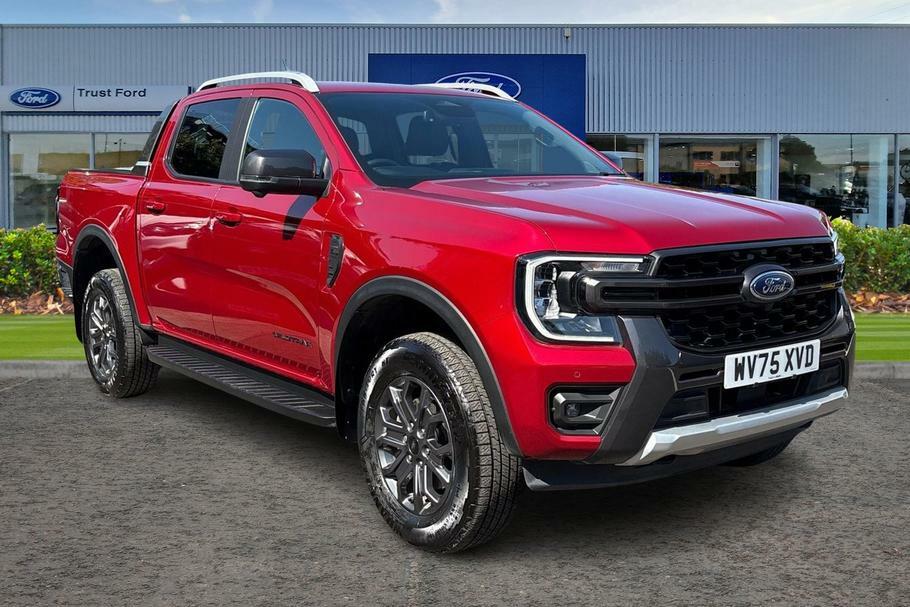 Ford Ranger Wildtrak 2.0 Ecoblue 205Ps 4X4 Double Cab Pic Red