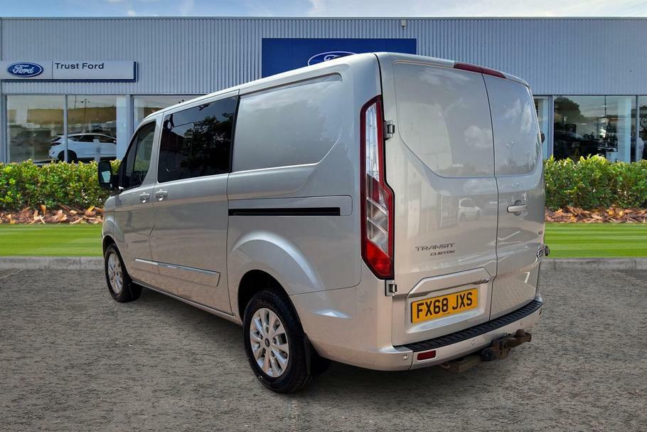 Ford Transit Custom 300 Limited L1 Swb Double Cab In Van 2.0 Ecoblue 1 Silver #2