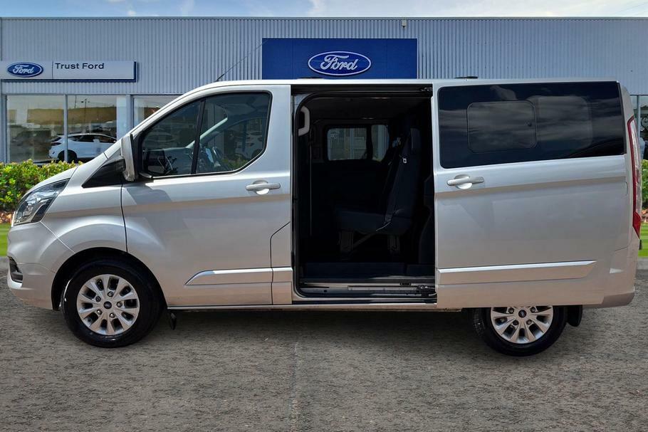 Ford Transit Custom 300 Limited L1 Swb Double Cab In Van 2.0 Ecoblue 1 Silver #5