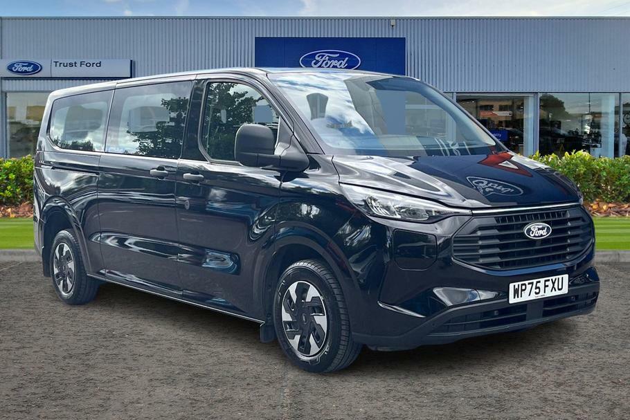 Ford Transit Custom 340 Trend L2 Lwb 9 Seat Kombi Fwd 2.5 Phev 23 Black
