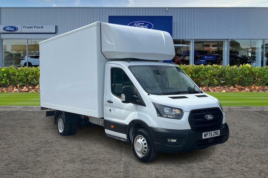 Ford Transit Custom 350 Leader L4 Elwb Luton Rwd 2.0 Ecoblue 165Ps Hde White