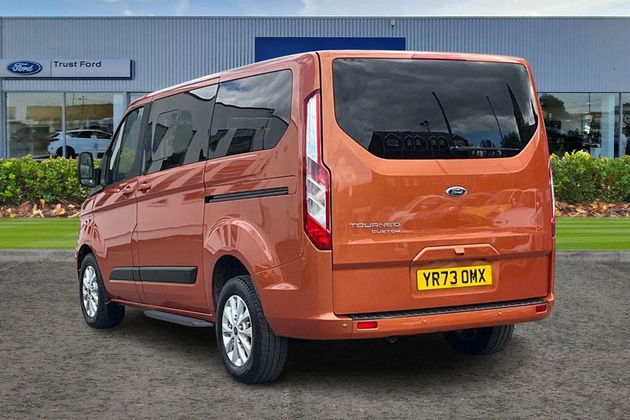 Ford Tourneo Custom 2.0 320 Ecoblue Zetec Minibus Double Cab Diese Orange #2