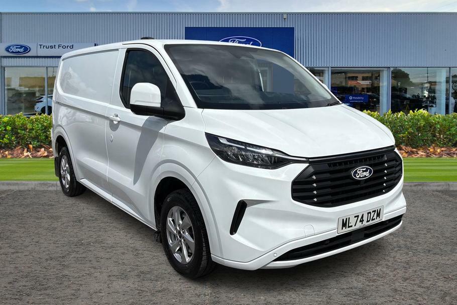 Ford Transit Custom 280 Limited L1 Swb Fwd 2.0 Ecoblue 136Ps Low Roof White