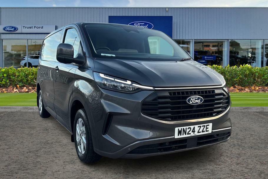 Ford Transit Custom 300 Limited L1 Swb Fwd 2.0 Ecoblue 136Ps Low Roof Grey