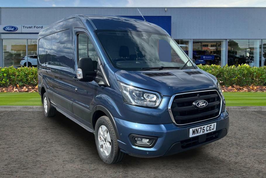 Ford Transit Custom 350 Limited L3 H2 Lwb Medium Roof Fwd 2.0 Eco Blue