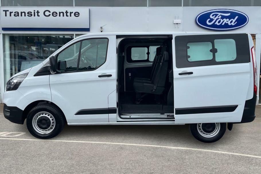 Ford Transit Custom 300 Leader L1 Swb Double Cab Fwd 2.0 Ecoblue 105Ps White #5