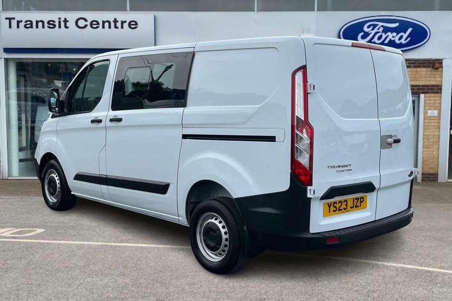 Ford Transit Custom 300 Leader L1 Swb Double Cab Fwd 2.0 Ecoblue 105Ps White #2