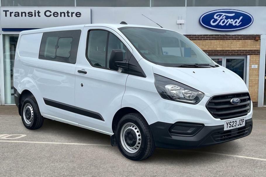 Ford Transit Custom 300 Leader L1 Swb Double Cab Fwd 2.0 Ecoblue 105Ps White