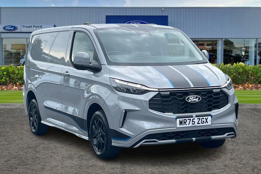 Ford Transit Custom 320 Sport L1 Swb Fwd 2.0 Ecoblue 150Ps Low Roof Grey