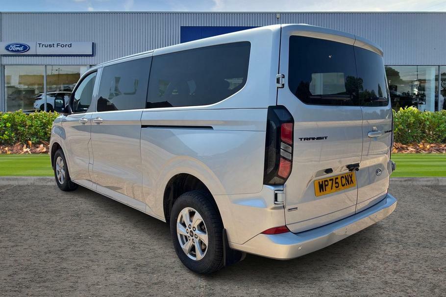 Ford Transit Custom 340 Limited L2 Lwb 9 Seat Kombi Fwd 2.5 Phev Silver #2