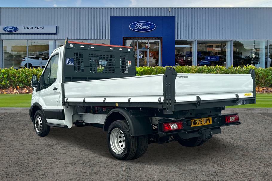 Ford Transit Custom 350 Leader L2 Mwb Single Cab Tipper Rwd 2.0 Ecoblu White #2