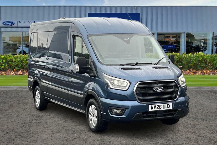 Ford Transit Custom 350 Limited L3 H2 Lwb Medium Roof Fwd 2.0 Eco Blue