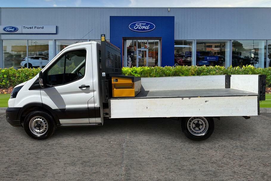 Ford Transit Custom 350 Leader L2 Mwb Single Cab Tipper Fwd 2.0 Ecoblu White #4