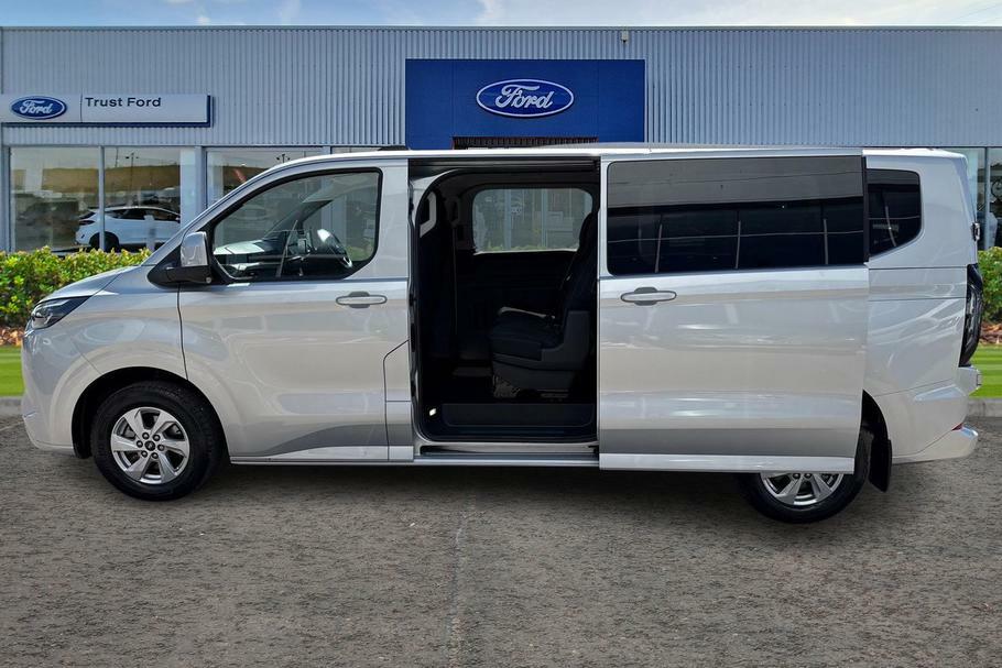 Ford Transit Custom 340 Limited L2 Lwb 9 Seat Kombi Fwd 2.5 Phev Silver #5