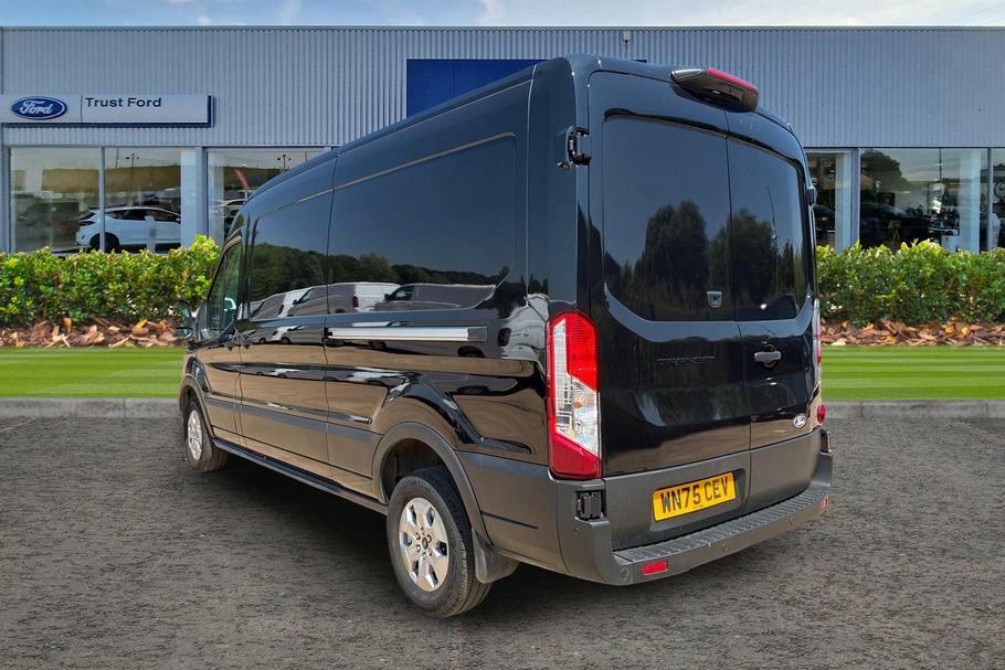 Ford Transit Custom 350 Limited L3 H2 Lwb Medium Roof Fwd 2.0 Eco Black #2