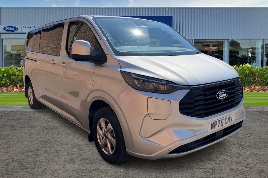 Ford Transit Custom 340 Limited L2 Lwb 9 Seat Kombi Fwd 2.5 Phev Silver