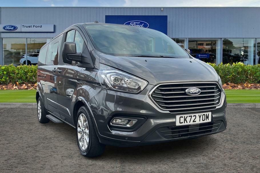 Ford Tourneo Custom 2.0 320 Ecoblue Titanium Minibus Double Cab Di Grey