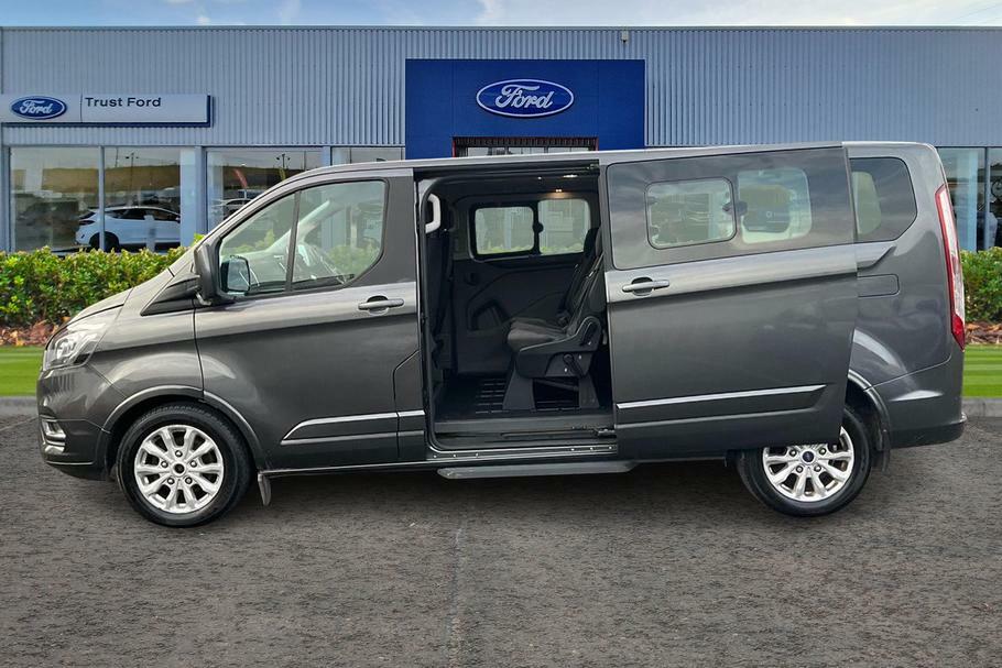 Ford Tourneo Custom 2.0 320 Ecoblue Titanium Minibus Double Cab Di Grey #5