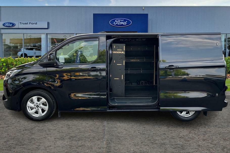 Ford Transit Custom 320 Limited L1 Swb Fwd 2.5 Phev 232Ps Low Roo Black #4