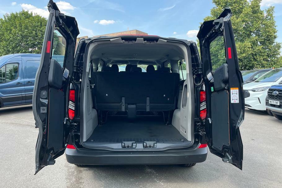 Ford Transit Custom 340 Trend L2 Lwb 9 Seat Kombi Fwd 2.5 Phev 23 WP75FYS Black #6