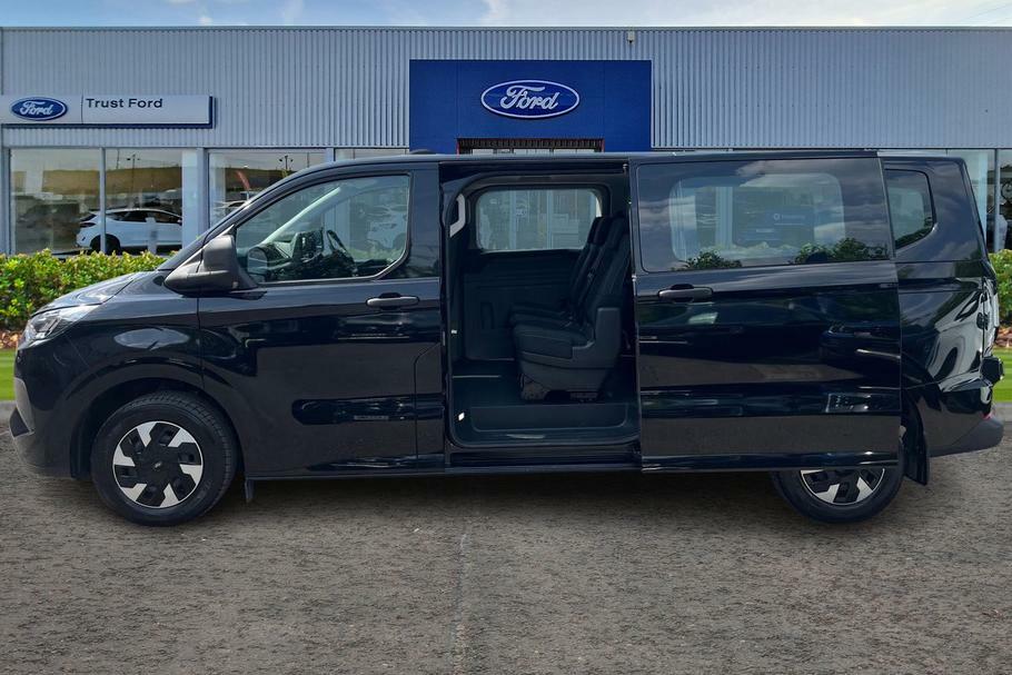 Ford Transit Custom 340 Trend L2 Lwb 9 Seat Kombi Fwd 2.5 Phev 23 WP75FYS Black #5