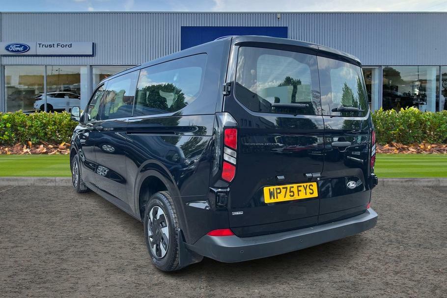 Ford Transit Custom 340 Trend L2 Lwb 9 Seat Kombi Fwd 2.5 Phev 23 WP75FYS Black #2