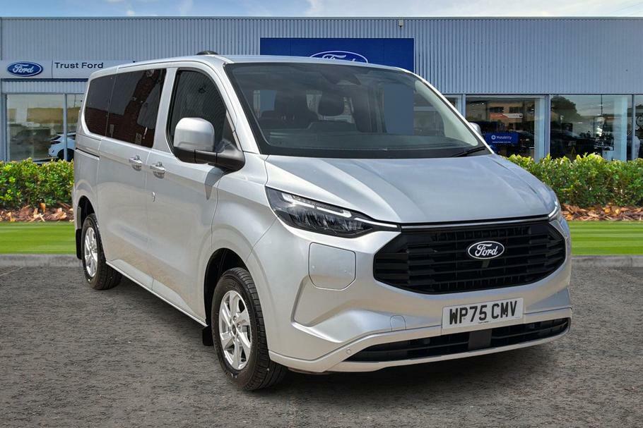 Ford Transit Custom 340 Limited L1 Swb 9 Seat Kombi Fwd 2.5 Phev Silver