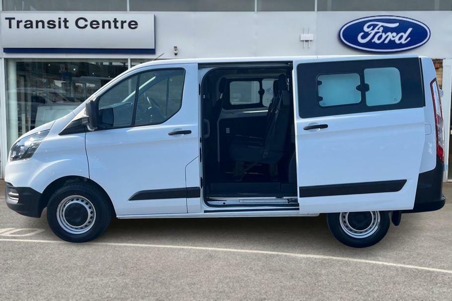 Ford Transit Custom 300 Leader L1 Swb Double Cab 2.0 Ecoblue 105Ps White #5