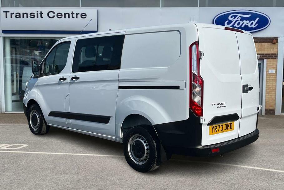 Ford Transit Custom 300 Leader L1 Swb Double Cab 2.0 Ecoblue 105Ps White #2