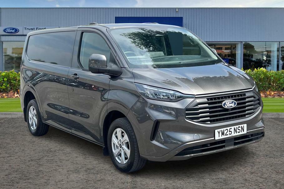 Ford Transit Custom 320 Limited L1 Swb Fwd 2.0 Ecoblue 136Ps Low Grey