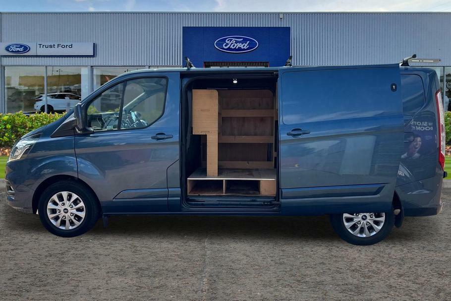 Ford Transit Custom 320 Limited L2 Lwb 2.0 Ecoblue 130Ps Low Roof EK21ZXG Blue #4