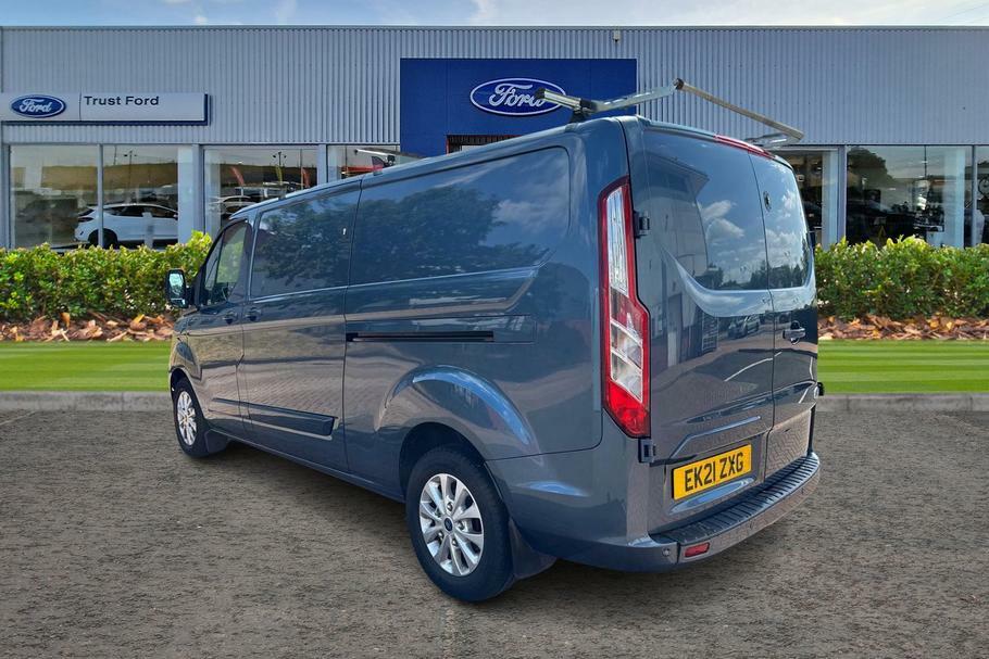 Ford Transit Custom 320 Limited L2 Lwb 2.0 Ecoblue 130Ps Low Roof EK21ZXG Blue #2