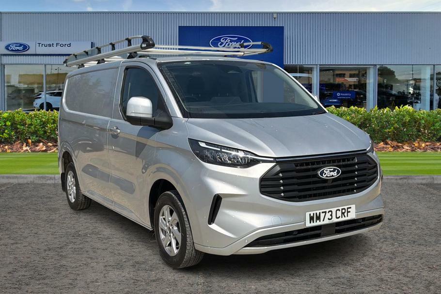 Ford Transit Custom 300 Limited L1 Swb Fwd 2.0 Ecoblue 136Ps Low Roof Silver