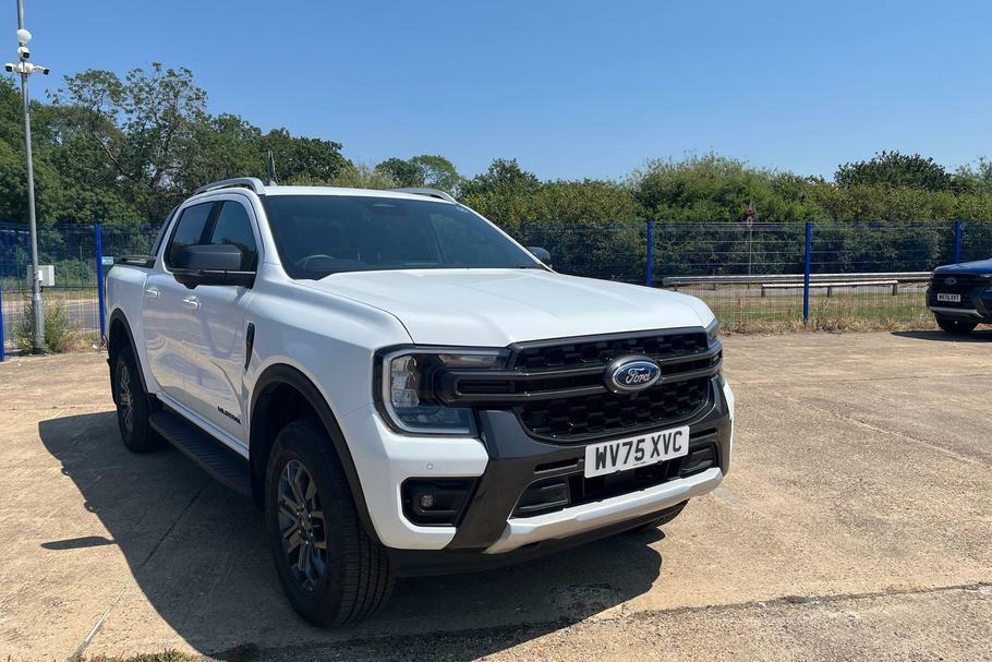 Ford Ranger Wildtrak 2.0 Ecoblue 205Ps 4X4 Double Cab Pic White