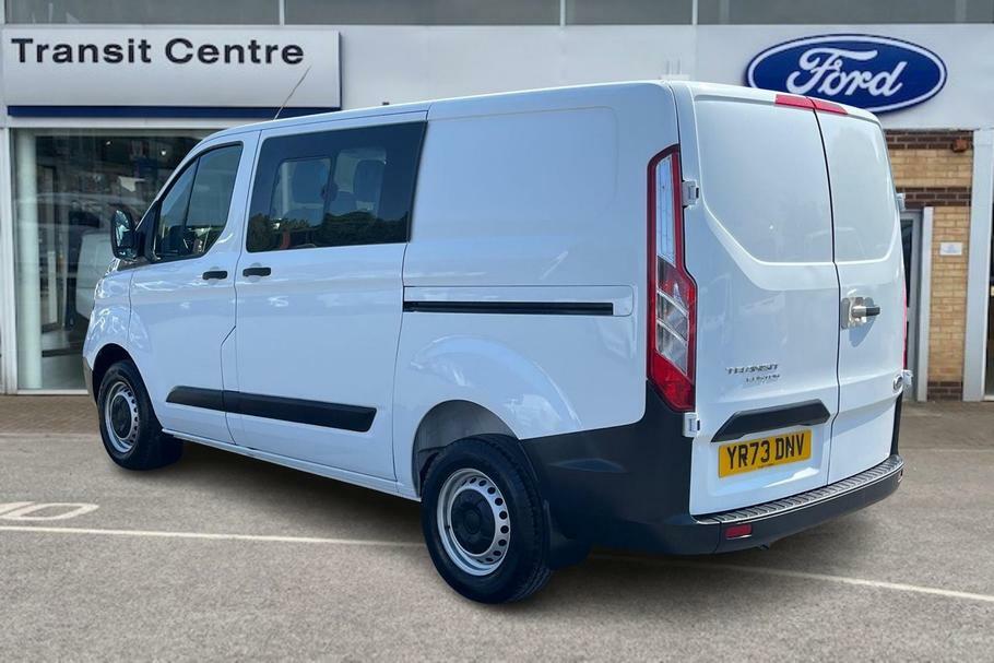 Ford Transit Custom 300 Leader L1 Swb Double Cab 2.0 Ecoblue 105Ps Low White #2