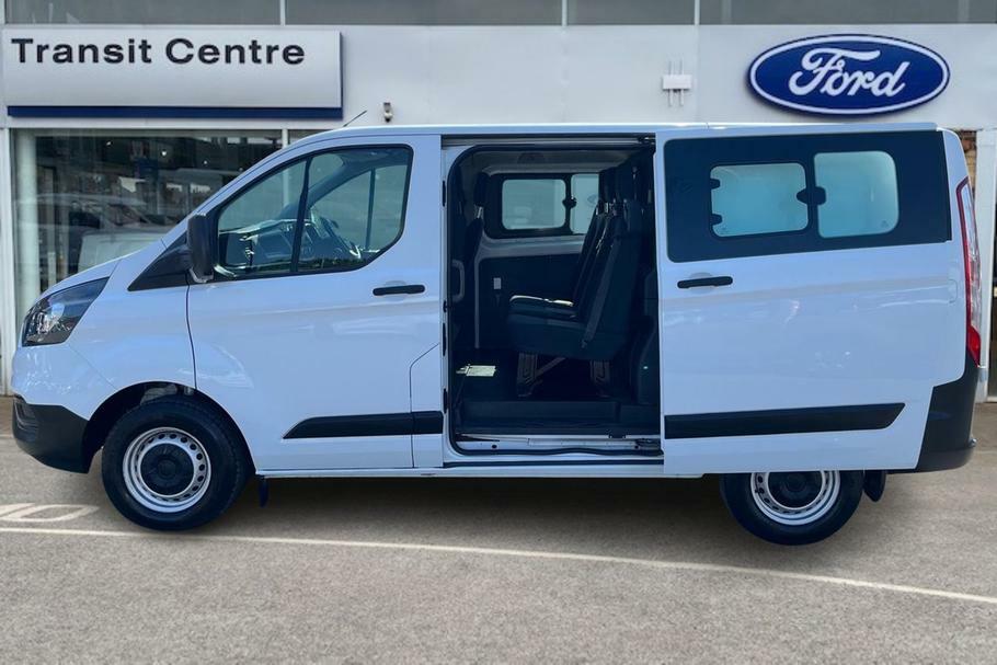 Ford Transit Custom 300 Leader L1 Swb Double Cab 2.0 Ecoblue 105Ps Low White #5