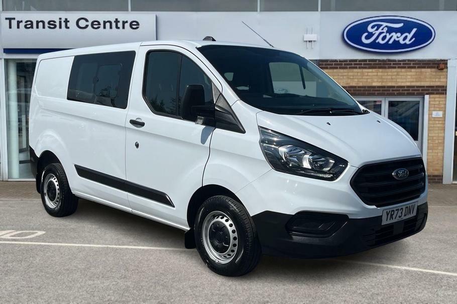 Ford Transit Custom 300 Leader L1 Swb Double Cab 2.0 Ecoblue 105Ps Low White