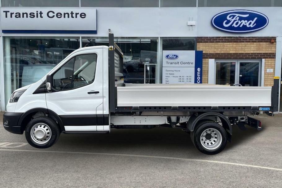 Ford Transit Custom 350 Trend L2 Mwb Single Cab Tipper Rwd 2.0 Ecoblue WP75OGZ White #5