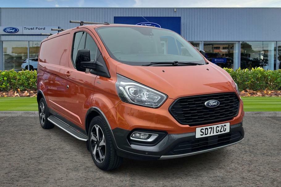 Ford Transit Custom 300 Active L1 Swb Fwd 2.0 Ecoblue 170Ps Low R Orange