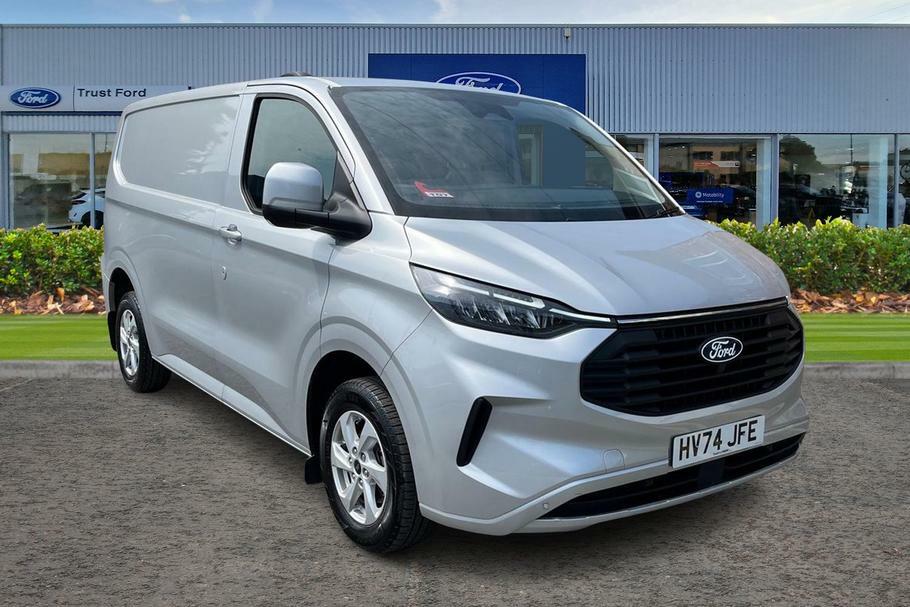 Ford Transit Custom 300 L1 Fwd 2.0 Ecoblue 136Ps H1 Limited Silver