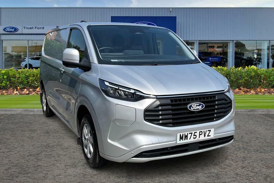 Ford Transit Custom 2.5 320 Duratec 11.8Kwh Limited Panel Van Petr Silver