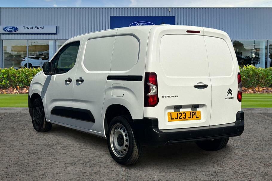 Citroen Berlingo Enterprise 1.5 Bluehdi 1000Kg 6 Speed 100Ps White #2