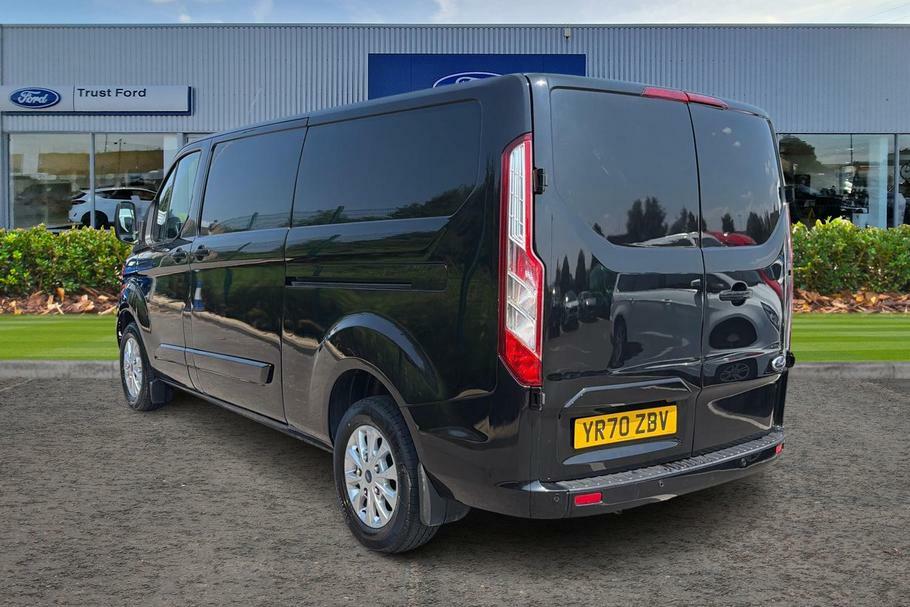 Ford Transit Custom 300 Limited L2 Lwb Fwd 2.0 Ecoblue 130Ps Low Roof Black #2