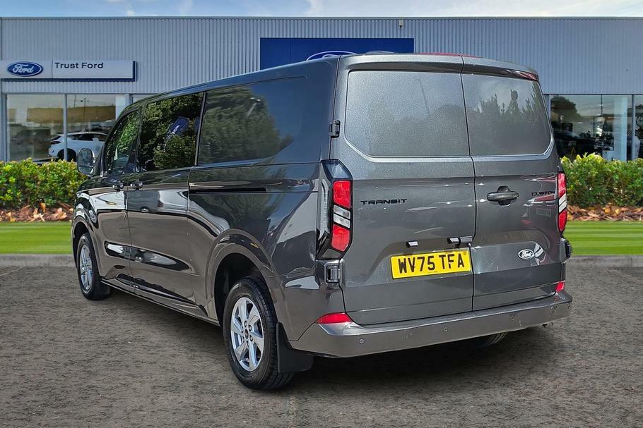 Ford Transit Custom 320 Limited L2 Lwb Double Cab In Van 2.0 Ecob Grey #2