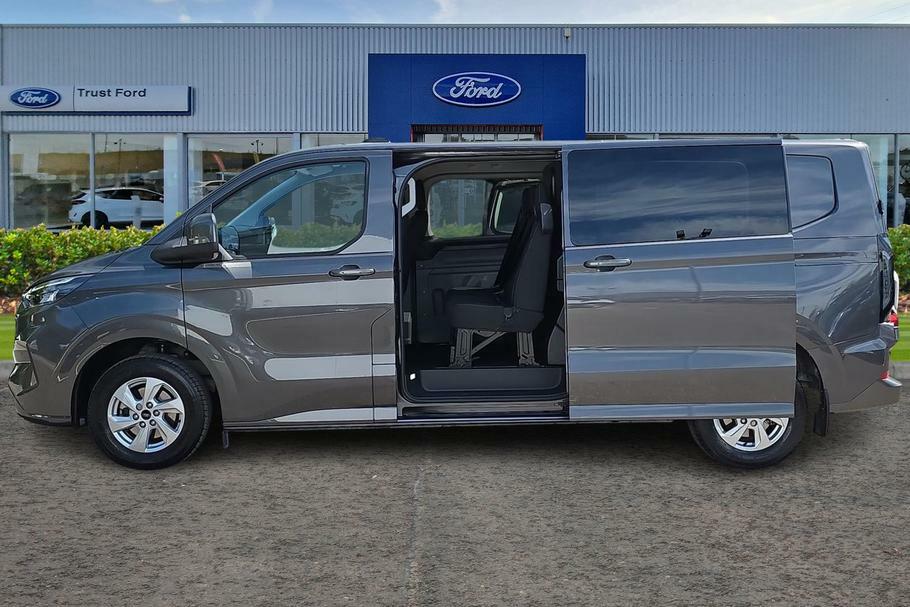 Ford Transit Custom 320 Limited L2 Lwb Double Cab In Van 2.0 Ecob Grey #5
